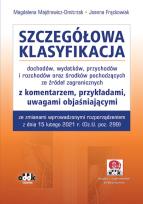 Okładka książki Szczegółowa klasyfikacja dochodów JBK1424e