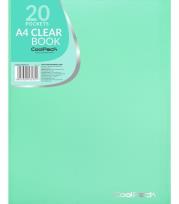 Opakowanie Teczka clear book A4 Coolpack Pastel 20 koszulek mięta