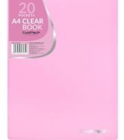 Opakowanie Teczka clear book A4 Coolpack Pastel 20 koszulek róż
