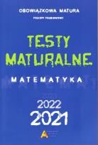 Okładka książki Testy maturalne matemtayka 2021 - poziom podstawowy