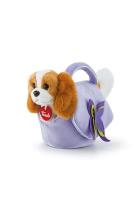 Opakowanie Trudi Piesek w liliowej torebce z motylkami