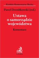 Opakowanie Ustawa o samorządzie województwa. Komentarz WYD.1/2020