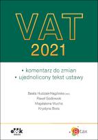 Okładka książki VAT 2021