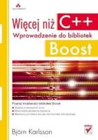 Okładka książki Więcej niż C++. Wprowadzenie do bibliotek Boost
