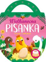 Okładka książki Wielkanocna pisanka. Książka z naklejkami