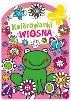 Okładka książki Wiosna kolorowanki