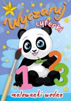 Okładka książki Wyczaruj cyferki. Malowanki wodne