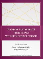 Okładka książki Wymiary partycypacji politycznej we...