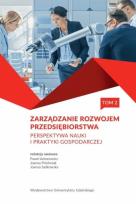 Okładka książki Zarządzanie rozwojem przedsiębiorstwa T.2