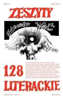 Okładka książki Zeszyty literackie 128 4/2014