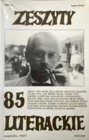 Okładka książki Zeszyty literackie 85 1/2004
