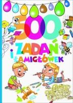 Okładka książki 500 zadań i łamigłówek