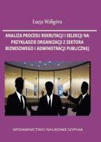 Okładka książki Analiza procesu rekrutacji i selekcji na...