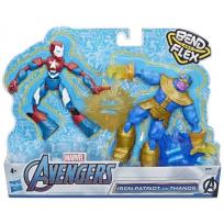 Opakowanie Avengers Bend and Flex Iron Patriot i Thanos