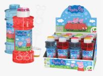 Opakowanie Bańki mydlane 300ml Świnka Peppa (12szt)