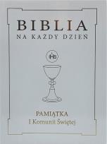 Okładka książki Biblia na każdy dzień. Komunia złoto TW