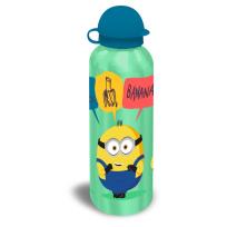 Opakowanie Bidon Aluminiowy, Minionki, Zielony, 500 ml