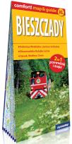 Okładka książki Bieszczady laminowany map&guide 2w1 przewodnik i mapa