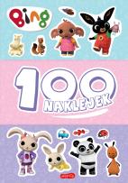 Okładka książki Bing. 100 naklejek. Książeczka z naklejkami