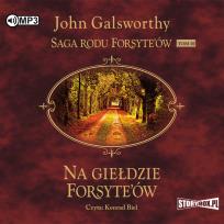 Okładka książki CD MP3 Na giełdzie Forsyte'ów. Saga rodu Forsyte'ów. Tom 10