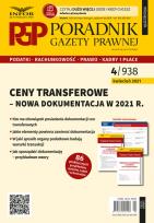Okładka książki Ceny transferowe Nowa dokumentacja w 2021 r.