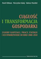 Okładka książki Ciągłość i transformacja gospodarki
