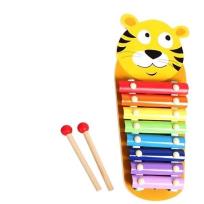 Opakowanie Cymbałki drewniane 8-tonowe tygrysek