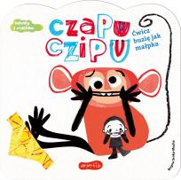 Okładka książki Czapu Czipu. Ćwicz buzię jak małpka