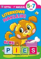 Okładka książki Czytaj Naklejaj. Literkowe naklejki. Na wsi