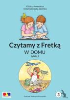 Okładka książki Czytamy z Fretką cz.3 W domu. Sylaby 2