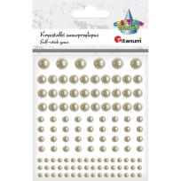 Opakowanie Dodatek dekoracyjny Craft-fun naklejka perełki samoprzylepne