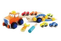 Opakowanie Drewniana laweta do skręcania