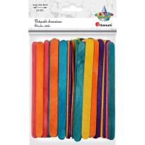 Opakowanie Drewniane patyczki proste 10x115mm mix 70szt