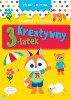 Okładka książki Edukacja domowa. Kreatywny 3-latek