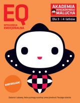 Okładka książki EQ-Inteligencja emocjonalna dla 3-4 latków nowe zabawy z poradami psychologa Książka z naklejkami Akademia Inteligentnego Malucha 2 wydanie