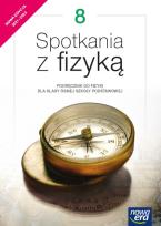 Okładka książki Fizyka SP 8 Spotkania z fizyką Podr. 2021 NE