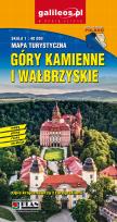 Okładka książki Góry Wałbrzyskie i Kamienne - mapa 1 : 40 000