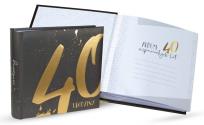 Opakowanie Happy Album HAW-001 Urodziny 40