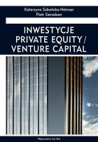 Okładka książki Inwestycje private equity/venture capital