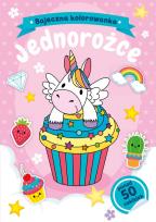 Okładka książki Jednorożce. Bajeczna kolorowanka