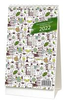 Opakowanie Kalendarz 2022 biurkowy stojący, trójdzielny