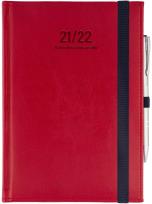 Okładka książki Kalendarz nauczyciela B6 2021/2022 dzienny z gumką
