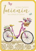 Opakowanie Karnet B6 DK-636 Imieniny damskie, rower