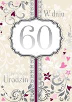 Opakowanie Karnet B6 PP-1388 Urodziny 60