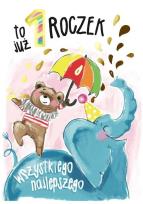 Opakowanie Karnet B6 PP-2136 Roczek słonik