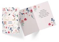 Opakowanie Karnet B6 PR-242 Imieniny kwiaty