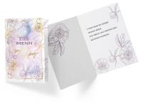 Opakowanie Karnet B6 PR-248 Imieniny kwiaty