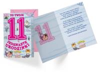 Opakowanie Karnet B6 PR-311 Urodziny 11
