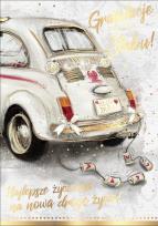 Okładka książki Karnet W dniu ślubu PR-075