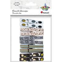 Opakowanie Klamerki drewniane mix 10szt